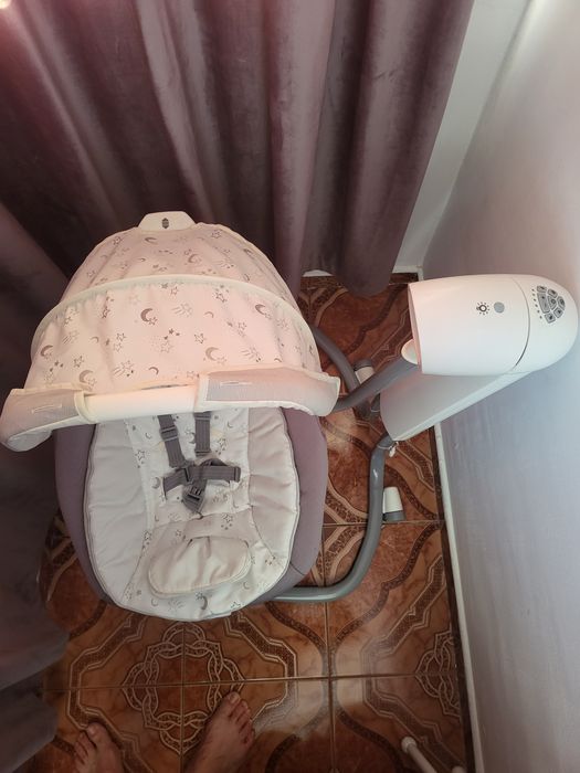 Leagan si balansoar rotativ Joie Serina 2 in 1 Starry Night