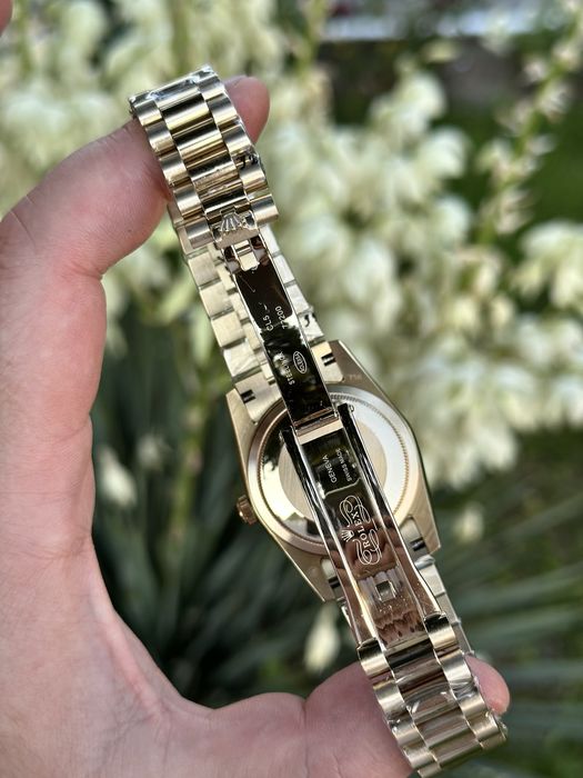 Ceas rolex day-date pearl dial 36,mm lady