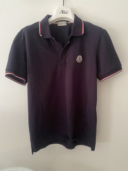 Moncler polo тъмно син