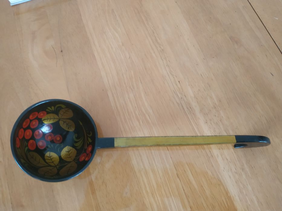 Ковш дерево(ожау) новый СССР