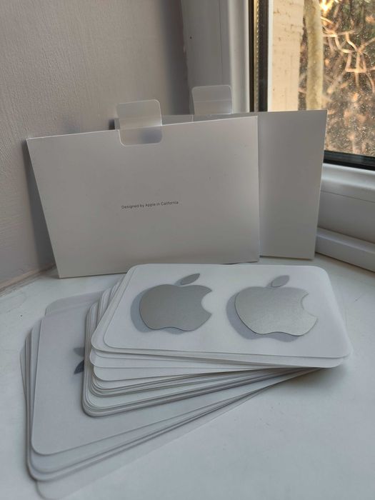 Apple наклейки оригинал
