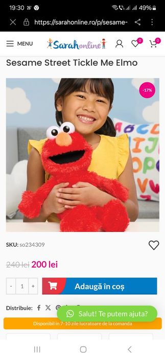 ELMO Mattel interactiv.