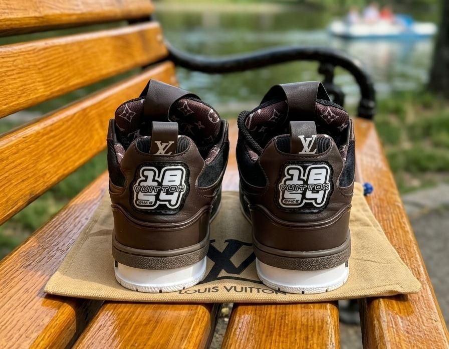 Adidasi LV Skate  Brown Maro