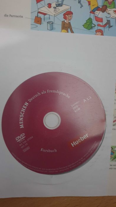 Учебник и учебна тетрадка по немски + 2 CD