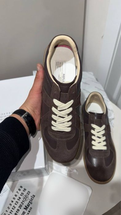 Обувь Maison Margiela коричневого цвета