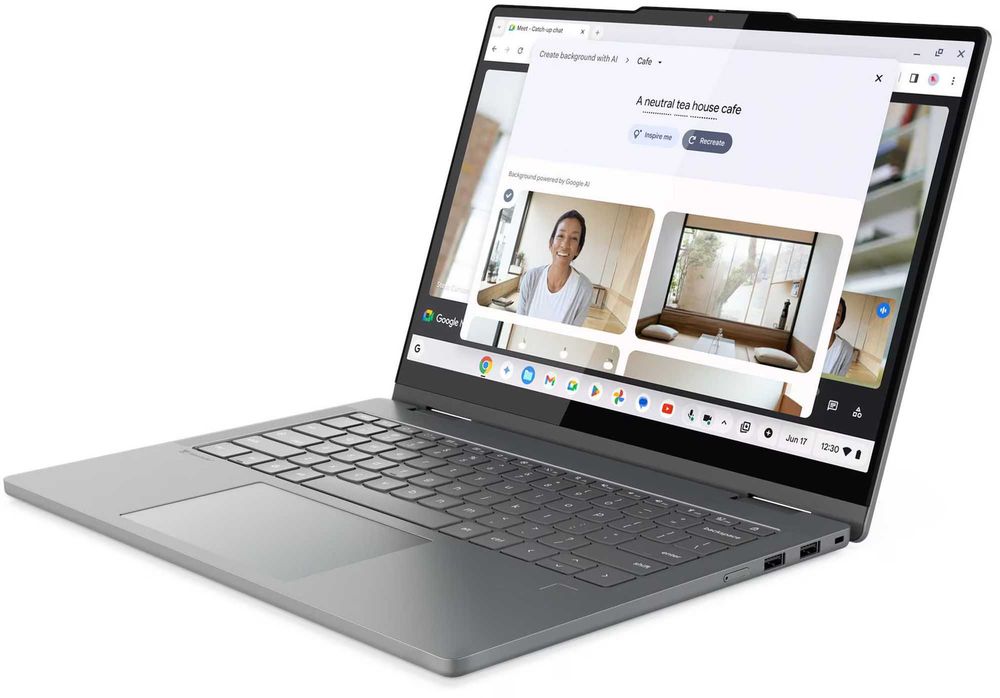 14" тъч Lenovo ChromeBook 2in1 14ITN10 / Intel Core 3 N355 8-ядрен / DDR5 / 256GB UFS