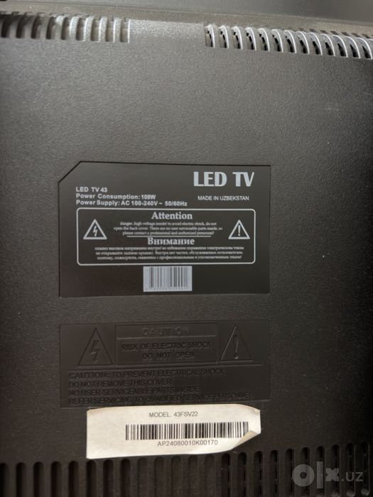 Smart Tv 43 o’lcham