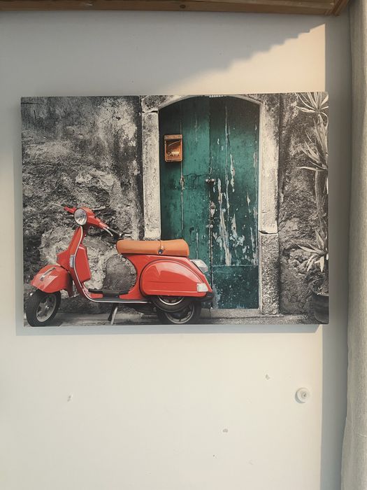 Tablou scuter Vespa 80 x 60 cm