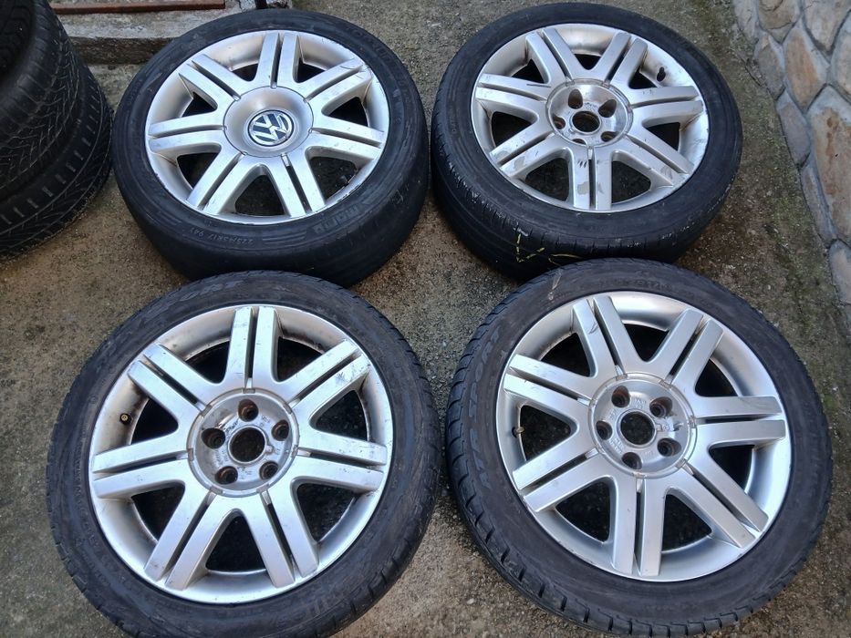 Оригинални Алум джанти 17цола за Vw passat.Golf.5.6.Touran.audi.5×112.