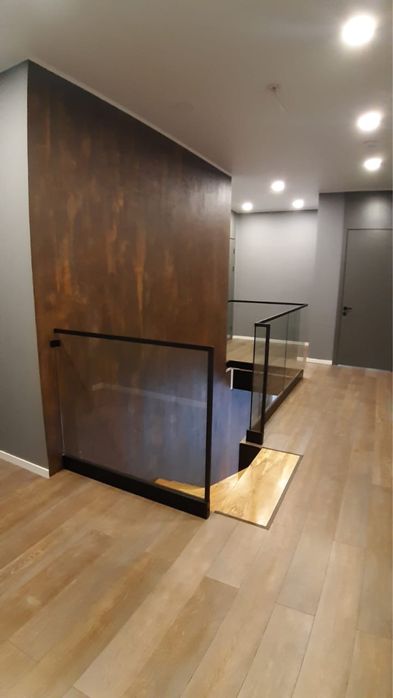 Стеклянные перила