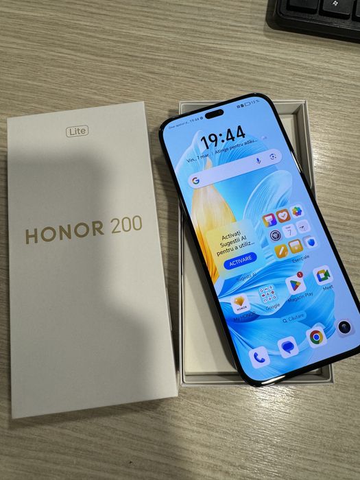 Honor 200 Lite, 8GB RAM, 256GB, 5G, Midnight Black, Impecabil/CA NOU!