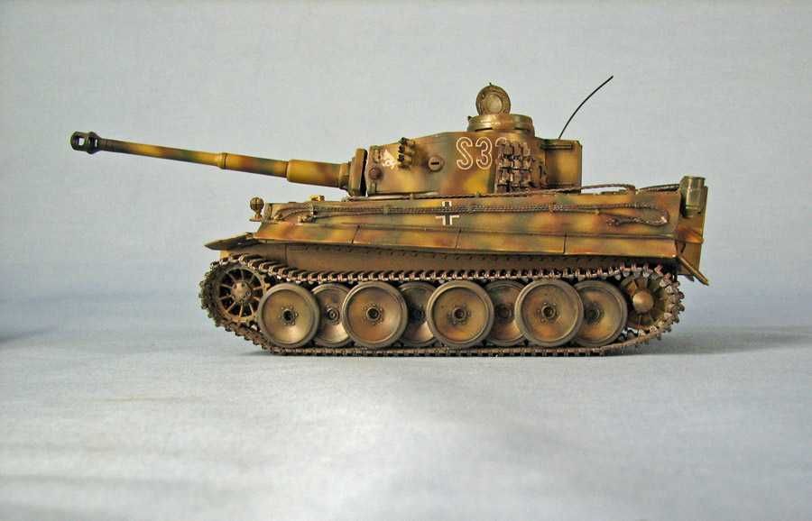 Модель танка Тигр в 1/35