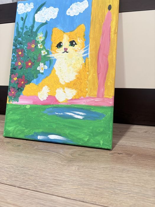 «Рыжий кот» картина