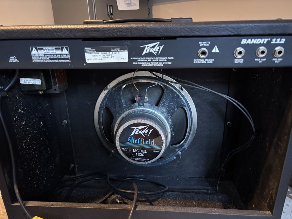 Peavey Bandit 112 SUA, Sheffield, Transtube-amplificator chitara
