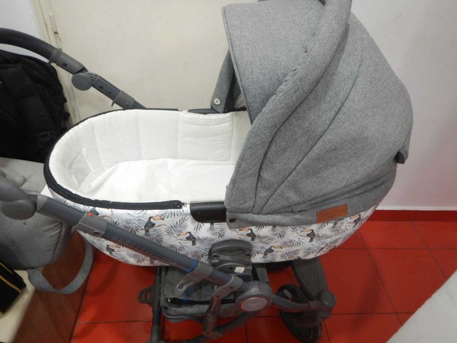 Комбинирана детска количка 3в1 Baby Merc Bebello Toucan