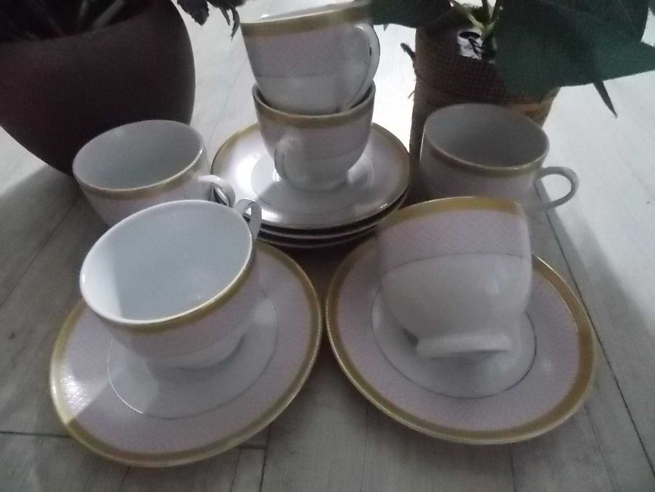 set de cafea espresso din portelan - 25 lei/set