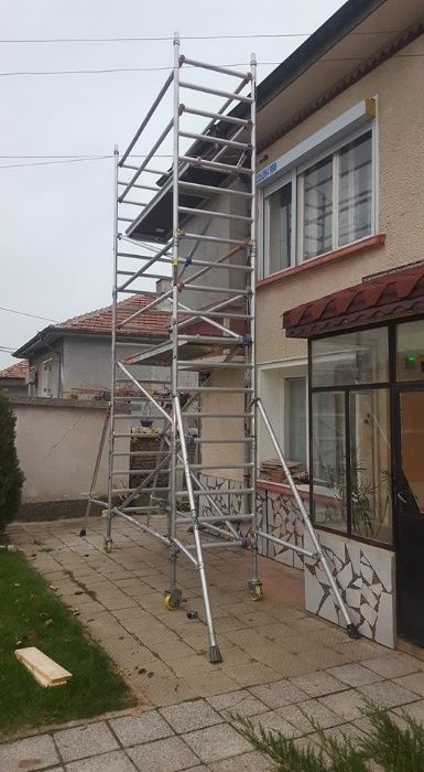 Подвижно Скеле / Кула - 7.3м. 6.3м. 4.3м 3.1м. - ПОД НАЕМ