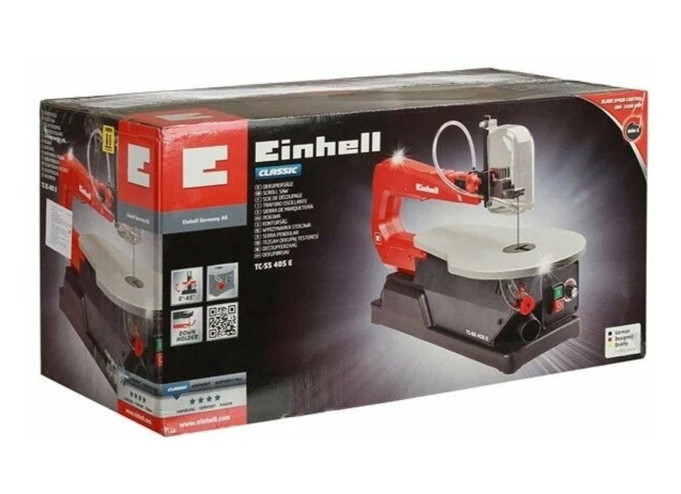 Лобзик стационарный einhell tc-ss 405 е