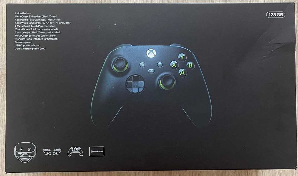 Ochelari VR Meta Quest 3S (Oculus) Xbox Limited Edition 128GB - NOU / SIGILAT
