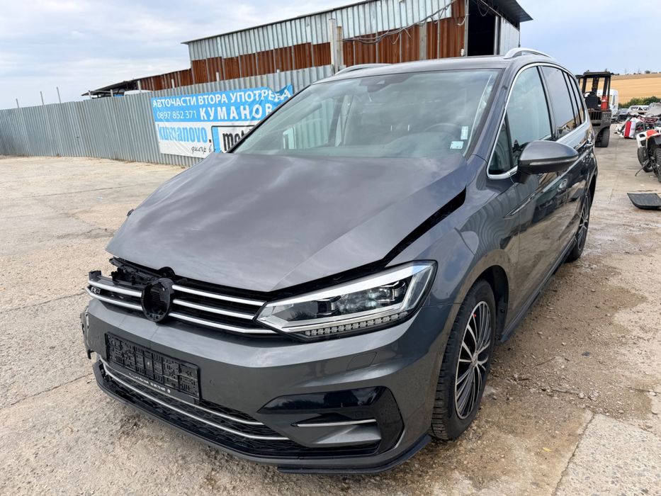 Vw Touran (5T1) 2.0 TDi BlueMotion двигател DFGA, ск. кутия DSG SGG, R line, 150 кс., 7 местен, 172000 км., 2018 г., euro 6B, Фолксваген Туран