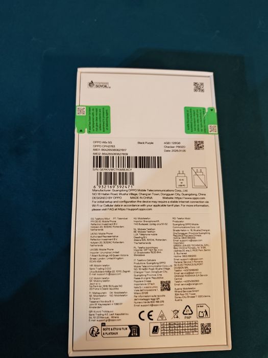 Vând Oppo A6X 5g nou