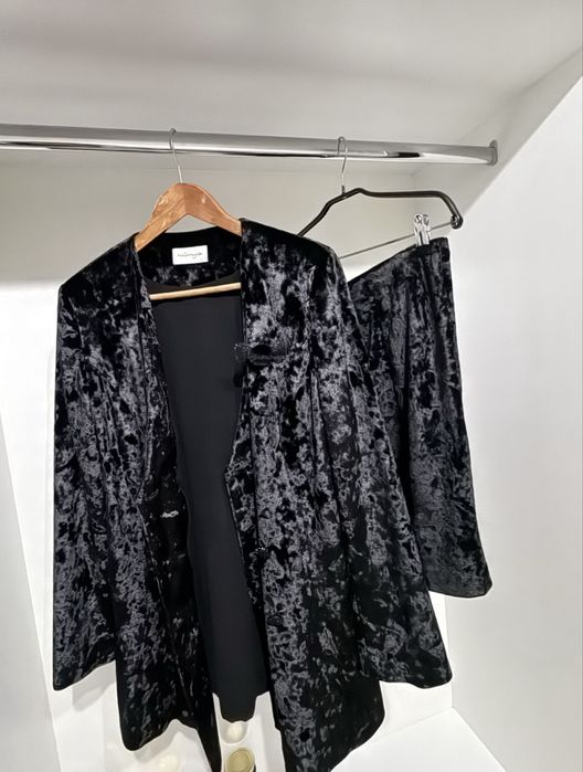 Двойка женская велюр