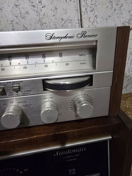 Рессивер Marantz и акустика Sony