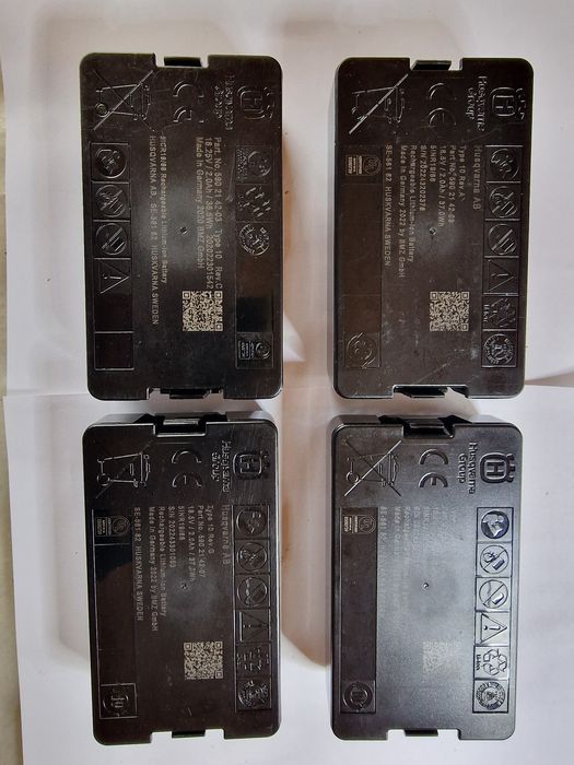 -50% Baterie 18V 2.0Ah Husqvarna Automower 305 310 315 Gardena Sileno