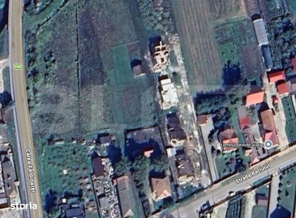 Teren intravilan de vanzare, 872 mp – Stupini, Brasov