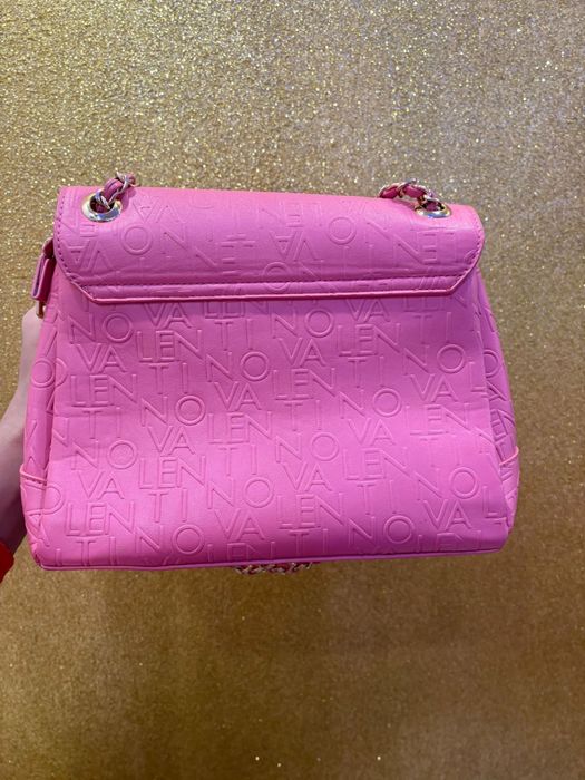 Geanta roz valentino original