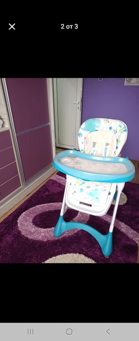 Детски стол за хранене