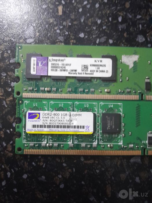 Ddr2 RAM sotiladi operativ xotiralar