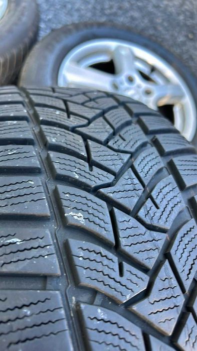 Лети джанти със зимни гуми 16"5x112 за VW и други.