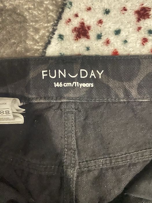 Черные штаны FUN DAY 11–12 лет б/у