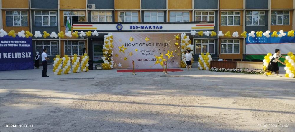 25-may, bitiruv, выпускной, оформления шарами, shar ofarmleniyasi