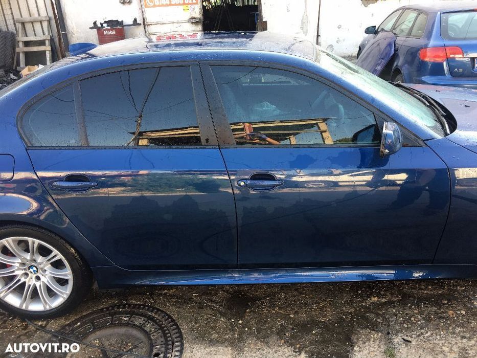 Portiera / Usa Dreapta Fata Spate BMW E60 2003 - 2010 Mystic Blau Metallic