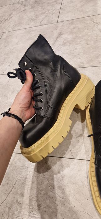 Ghete femei NOI din piele marimea 38