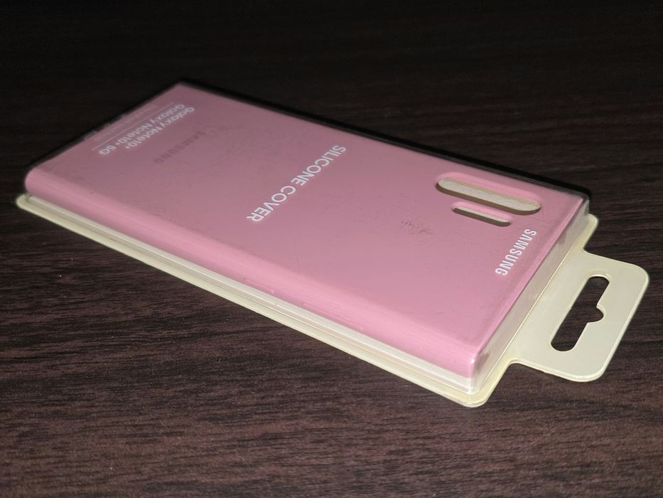Husa silicon originala Samsung Silicone Cover Note10+ Note10 Plus