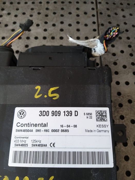 Modul kessy vw touareg 7l 3d0909139d