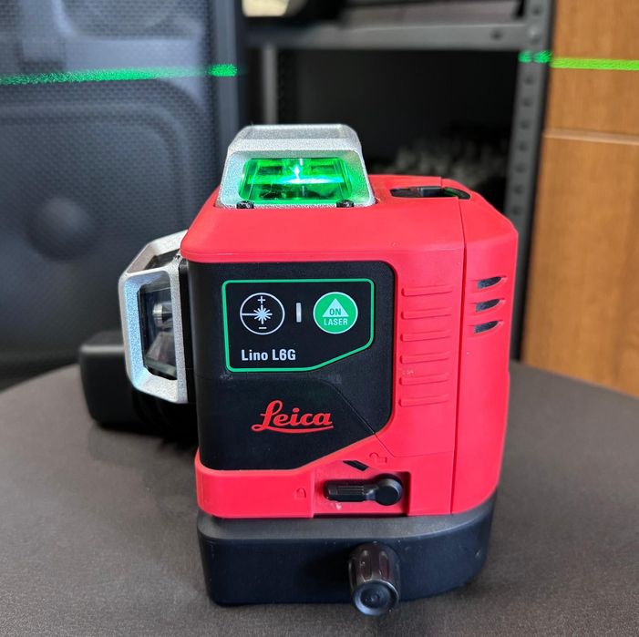 Amanet F28: Nivela laser Leica L6G-1 / linii laser verzi/ reglare micrometrica
