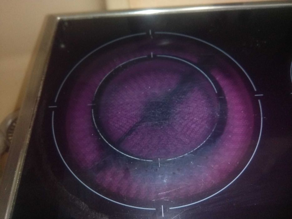 Стъклокерамиичен плот- двоен