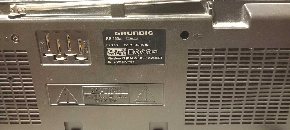 Radiocasetofon Grundig RR 455 a