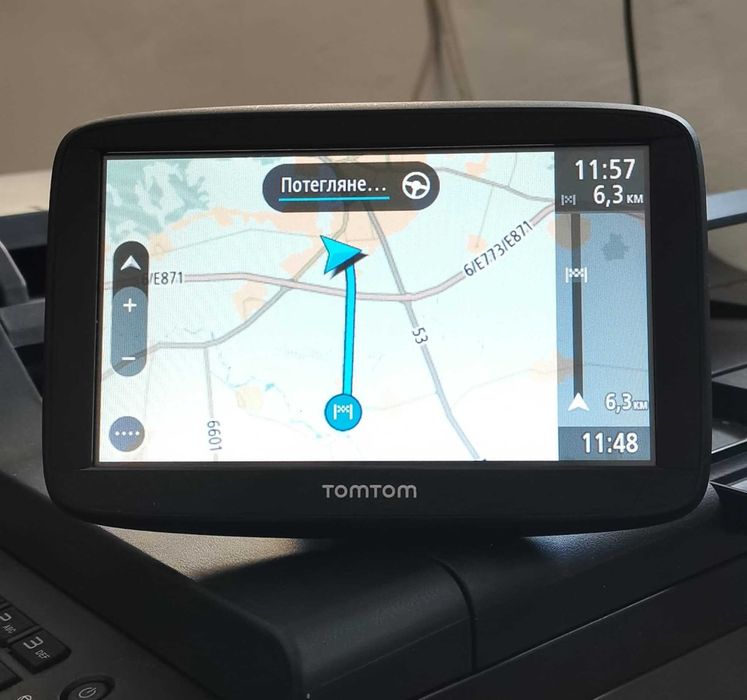 Навигация Tom Tom за автобус и камион с екран 6,2 инча с карти 2026 г. Европа, Турция, Гърция