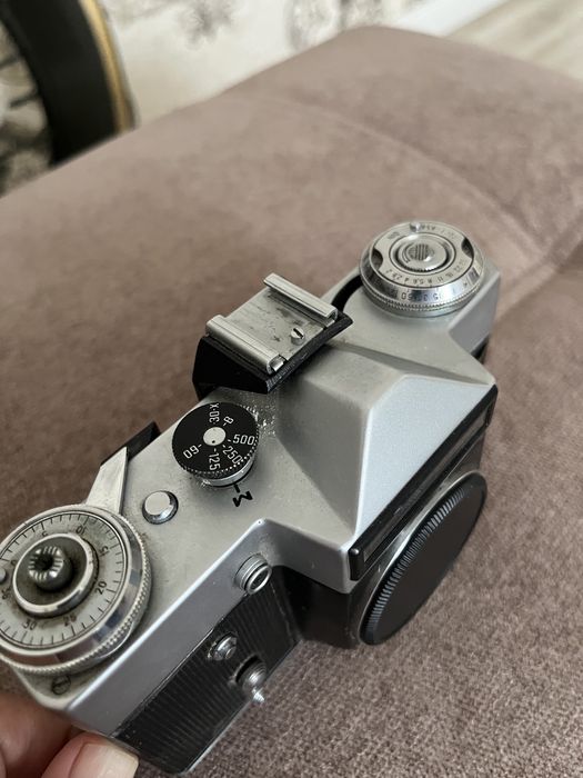 Фотоаппарат Zenit ET с кожанным чехлом