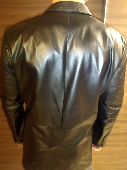 Мъжко кожено сако телешка кожа