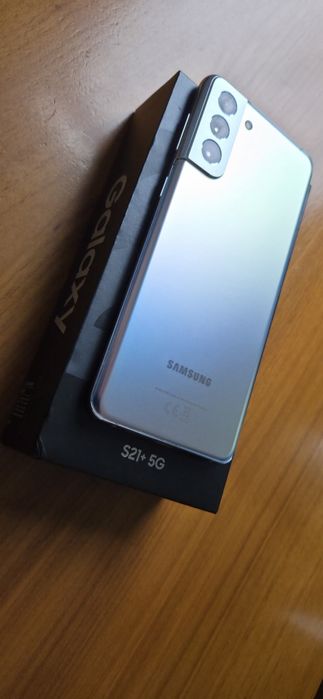 Samsung Galaxy S21 Plus, Dual SIM, 128GB, 8GB RAM, 5G, Phantom Silver