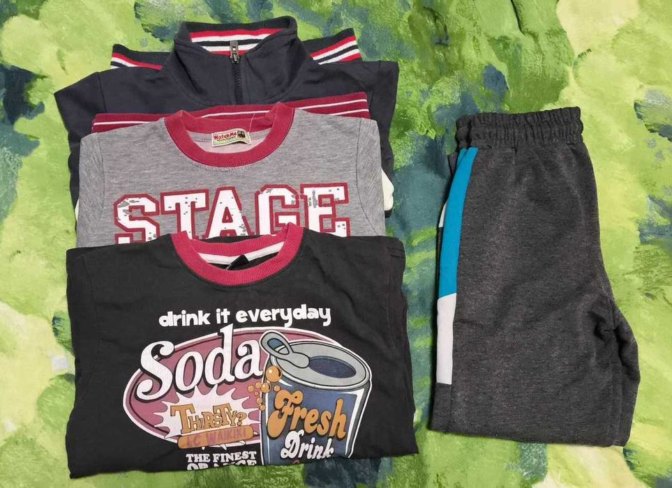 Лот дрехи  122-128 см