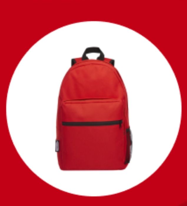 Червена раница RPET
