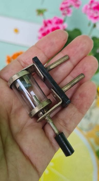 Detector cristal, galena, radio, romanesc, rar, colectie, comunism