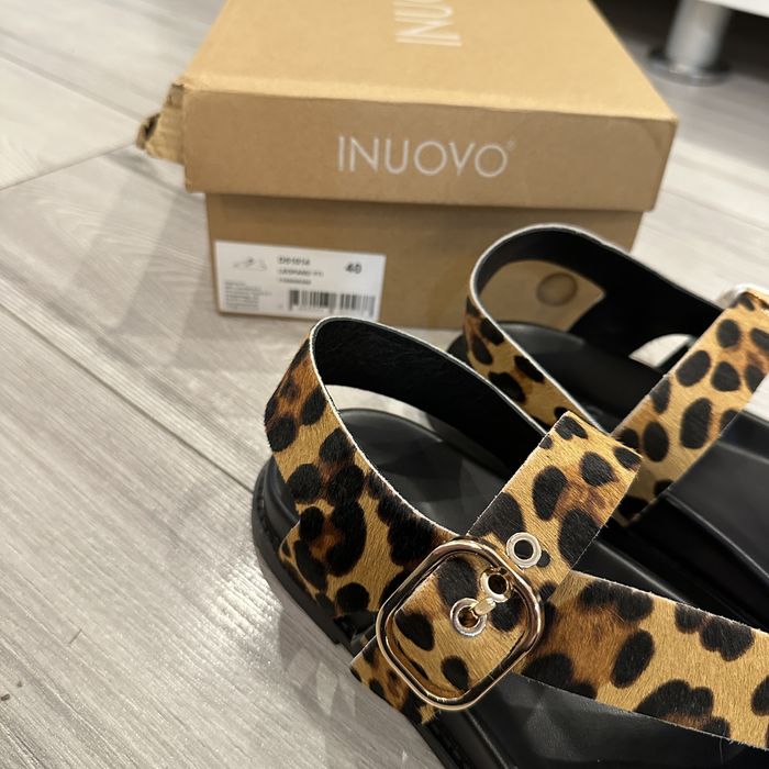 Sandale INUOVO leopard yti 40 noi